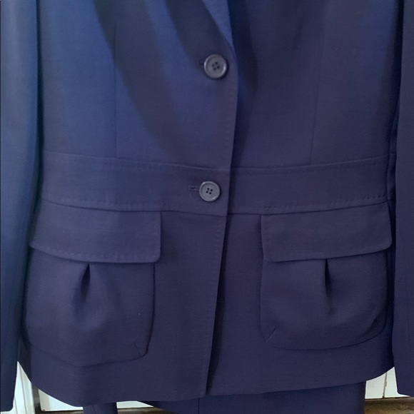 Anne Klein Navy Skirt Suit - Picture 4 of 16